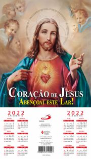 Folhinha Sagrado Corao de Jesus 2022