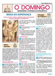 Suplemento 15 - Missa da Esperana - (25 jogos = 100 folhetos)