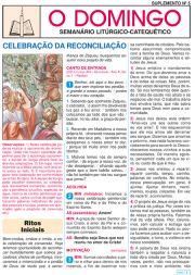 Suplemento 05 - Celebrao da Reconciliao - (25 jogos = 100 folhetos)