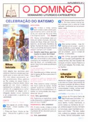 Suplemento 03 - Celebrao do Batismo - (25 jogos = 100 folhetos)