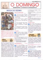 Suplemento 17 - Celebrao: Missa do Dzimo - (25 jogos = 100 folhetos)