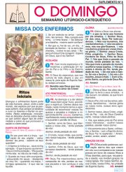 Suplemento 06 - Missa dos Enfermos - (25 jogos = 100 folhetos)