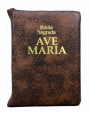 Bblia Ave Maria Bolso - Zper - Marrom