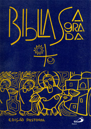 Bblia edio Pastoral - Mdia Capa Cristal